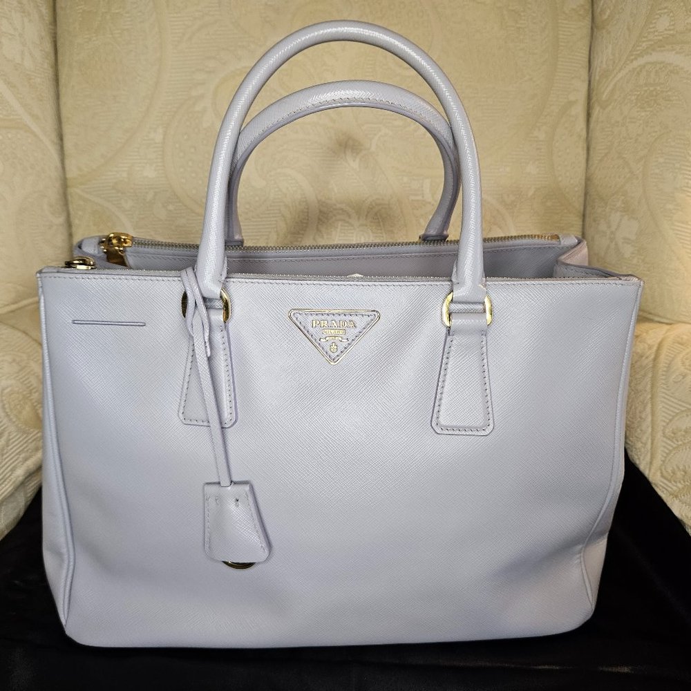 Authentic Prada Galleria dual zip